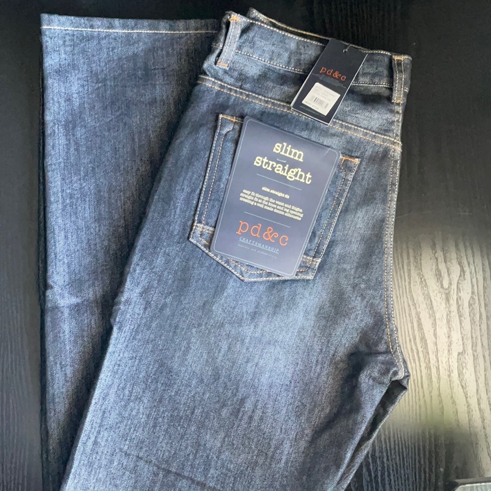 New men’s jeans 34x32 pd&c brand